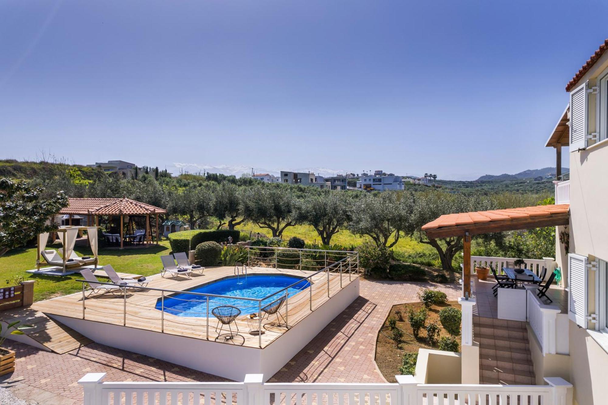 Casa De Philippe With Unique Seaview 2' From Beach Αγιά Εξωτερικό φωτογραφία